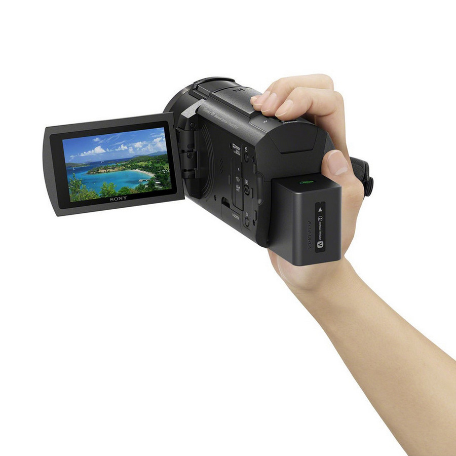 Handycam 4K SONY AX43A - depan